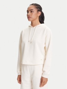 Guess Bluza V5YQ04 KBSL2 Écru Regular Fit