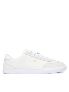 Tommy Hilfiger Sneakersy Th Chic Low Vulc FW0FW09391 Kremowy