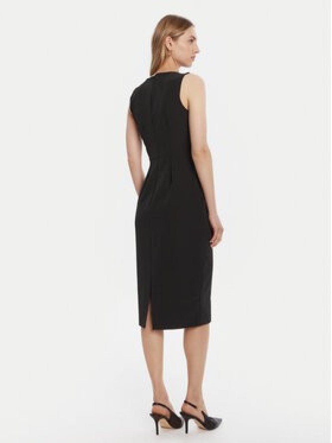 Rinascimento Sukienka koktajlowa CFC0125073003 Czarny Slim Fit