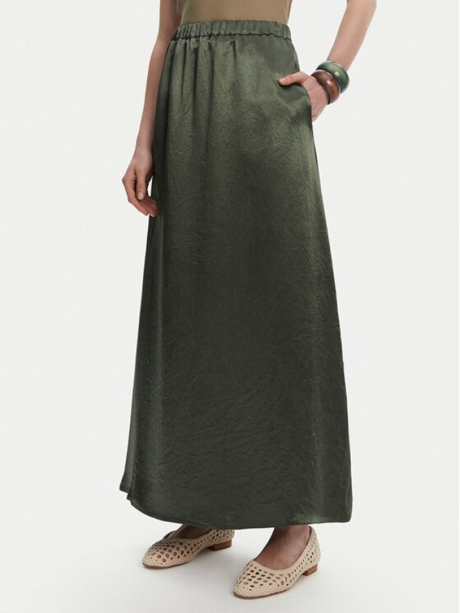 Max Mara Leisure Spódnica trapezowa Nuevo 2516101028 Zielony Regular Fit