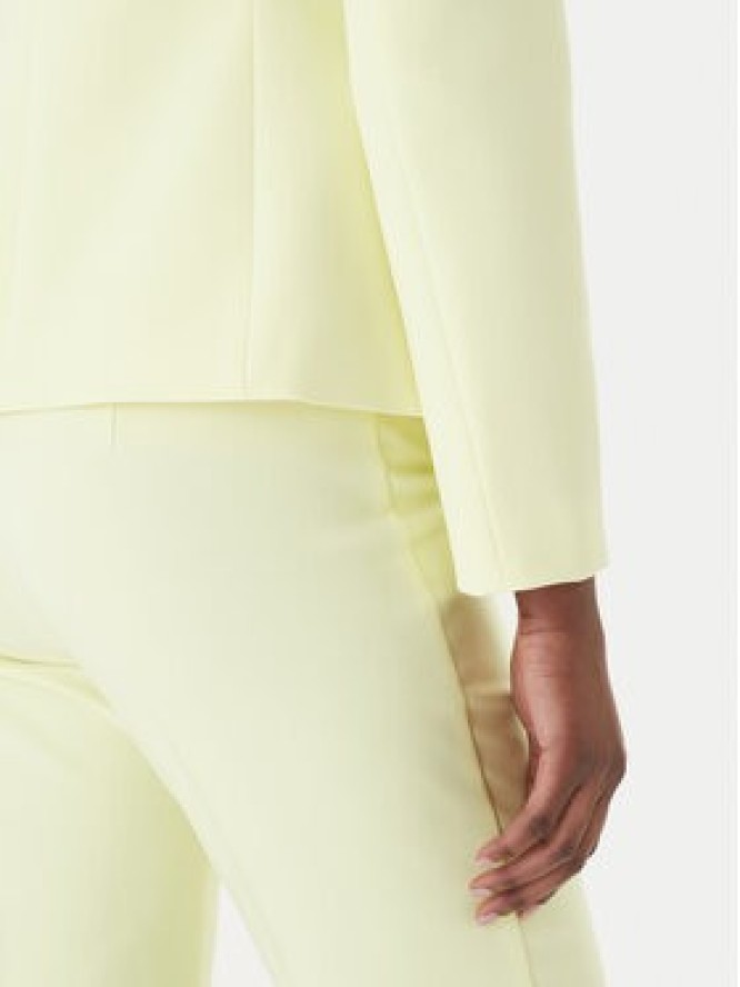 Rinascimento Marynarka CFC0128639003 Żółty Regular Fit