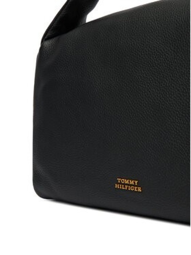 Tommy Hilfiger Torebka City Leather Shoulder Bag AW0AW18152 Czarny