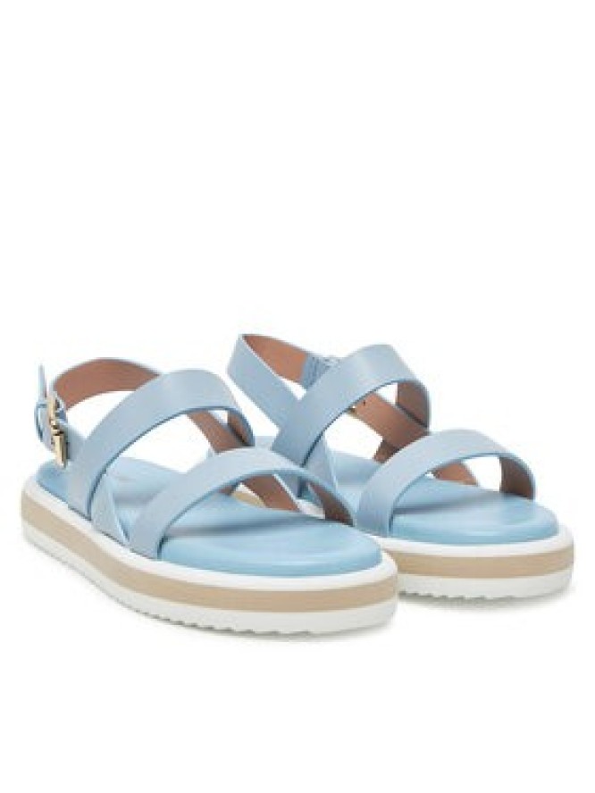 Pollini Sandały SA16483G0MTC0712 Błękitny