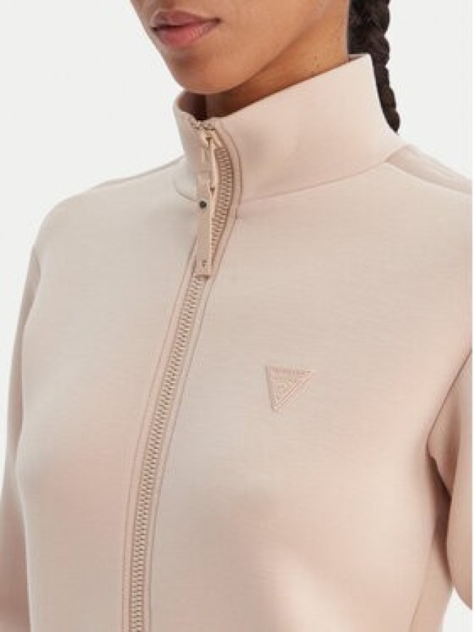 Guess Bluza V2YQ17 K7UW2 Beżowy Regular Fit