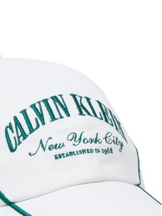 Calvin Klein Czapka z daszkiem LV04F5063G Biały