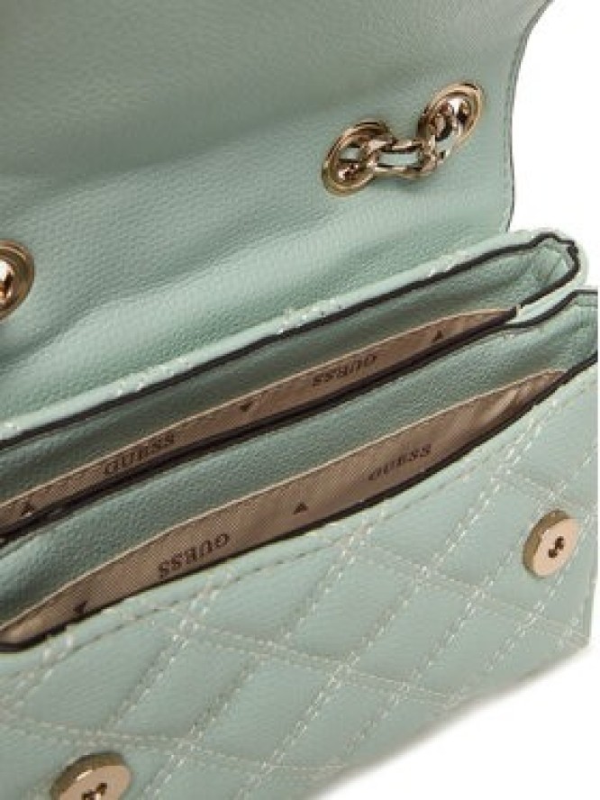 Guess Torebka Giully II Mini HWQG96 73740 Zielony