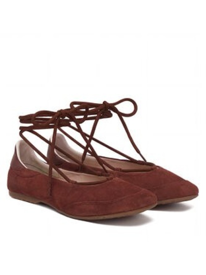 Patrizia Pepe Baleriny 8Z0123/L152-B882 Brązowy