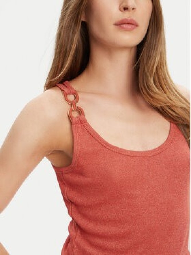 Morgan Top 251-DIDONI Różowy Slim Fit