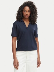 Tommy Hilfiger Polo WW0WW48720 Granatowy Relaxed Fit