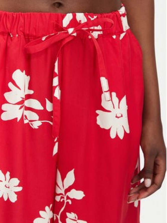 Seafolly Spodnie materiałowe Mayflower 55737-PA Czerwony Wide Leg