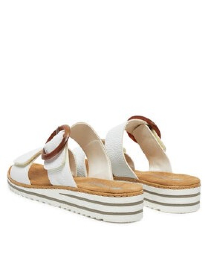 Rieker Klapki CEO-V0692-80 Biały