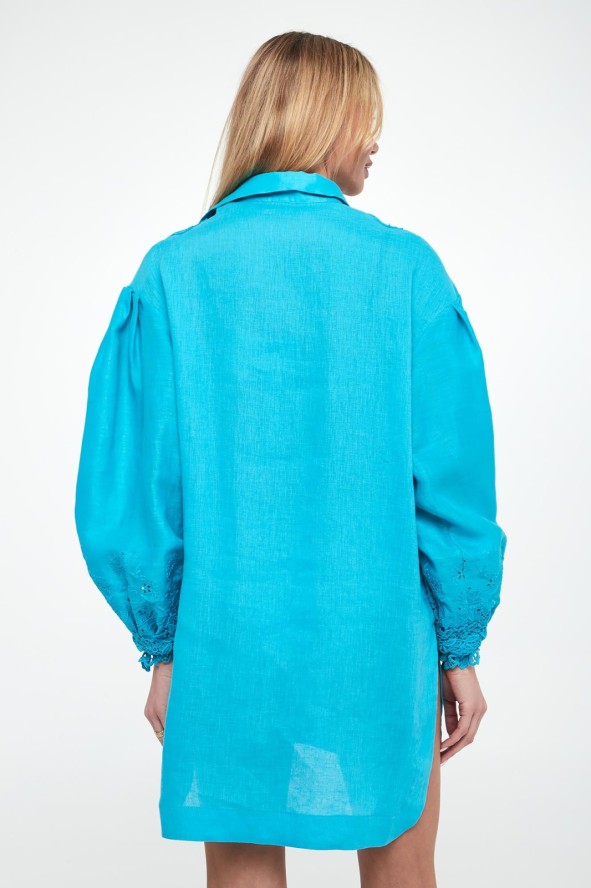 Tunika lniana ERMANNO SCERVINO LIFE