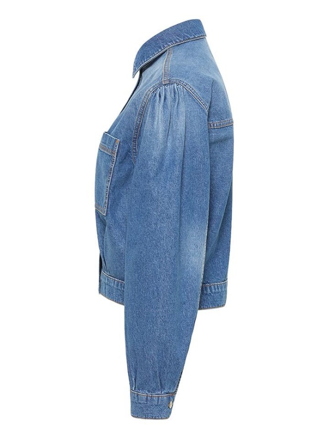 Mustang Kurtka dżinsowa w kolorze niebieskim rozmiar: S