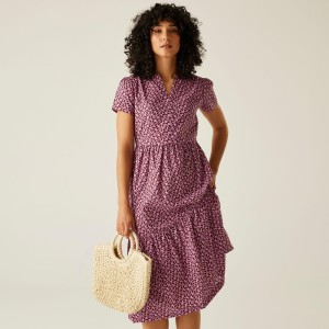 Sukienka casual damska Orla Kiely Tiered Midi