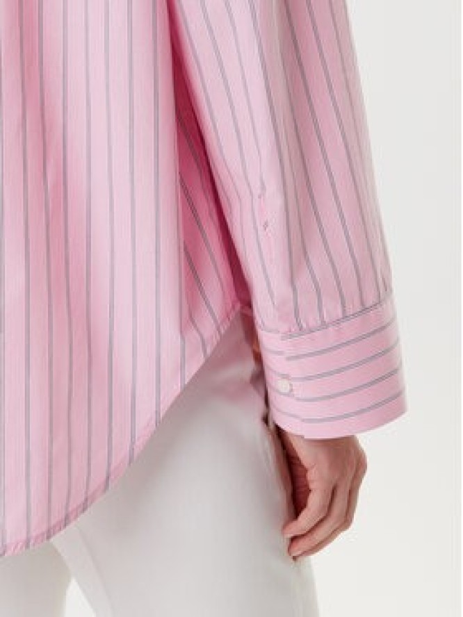 Tommy Hilfiger Koszula New Easy WW0WW45892 Różowy Relaxed Fit