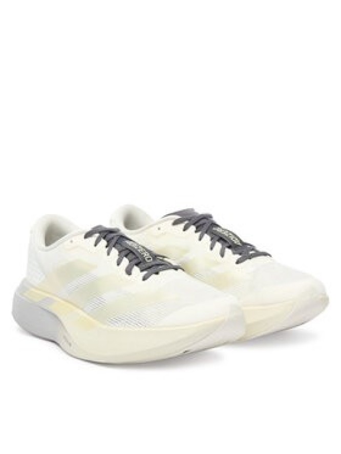 adidas Buty do biegania adizero Evo Sl Shoes KI4794 Kremowy