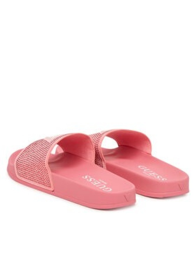 Guess Klapki E6GZ16 BB00F Różowy
