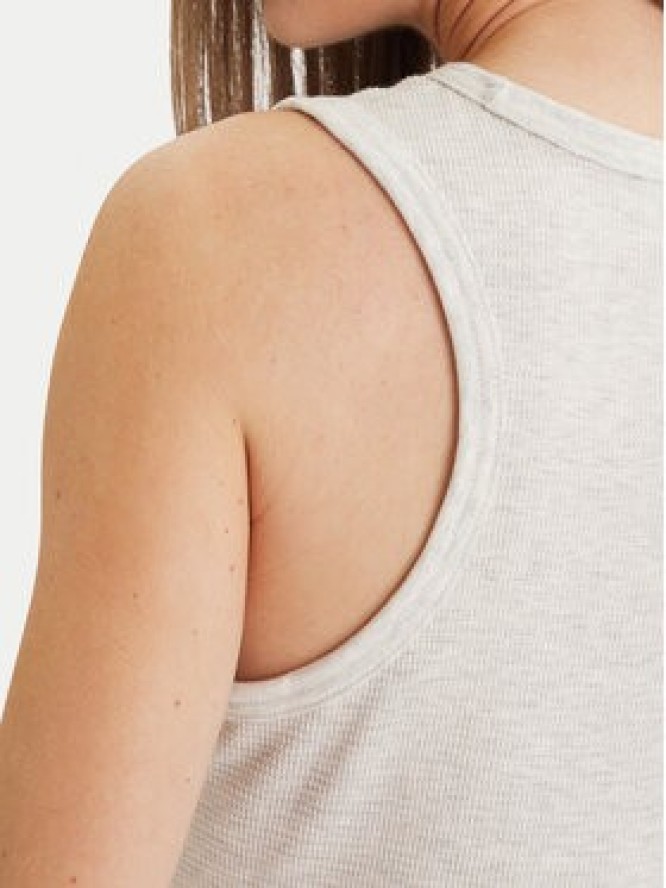 Calvin Klein Jeans Top LV047F232G Beżowy Regular Fit