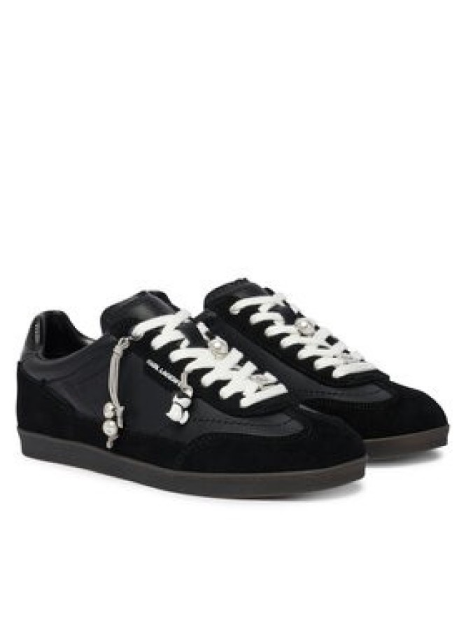 KARL LAGERFELD Sneakersy KL63821 Czarny