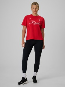 4F Legginsy kibica damskie - czarne XS