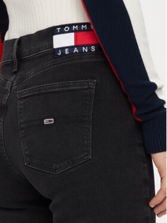 Tommy Jeans Jeansy Nora DW0DW19543 Czarny Skinny Fit
