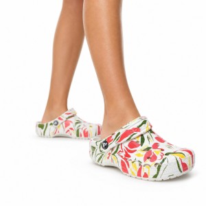 Klapki chodaki damskie Crocs BAYA SEASONAL PRINTED CLOG