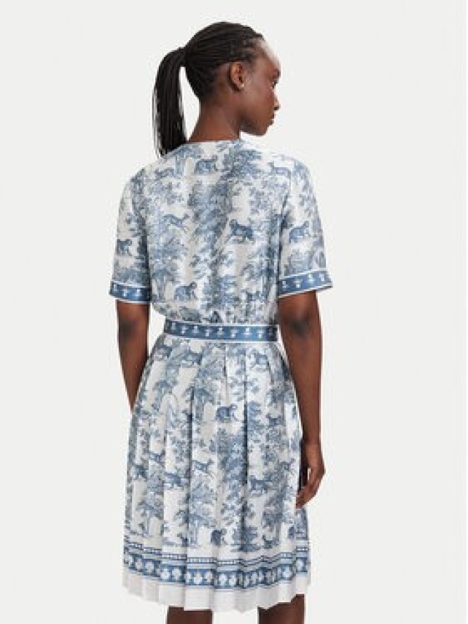 Fracomina Sukienka codzienna FS26SD1010W435K5 Niebieski jasny Regular Fit