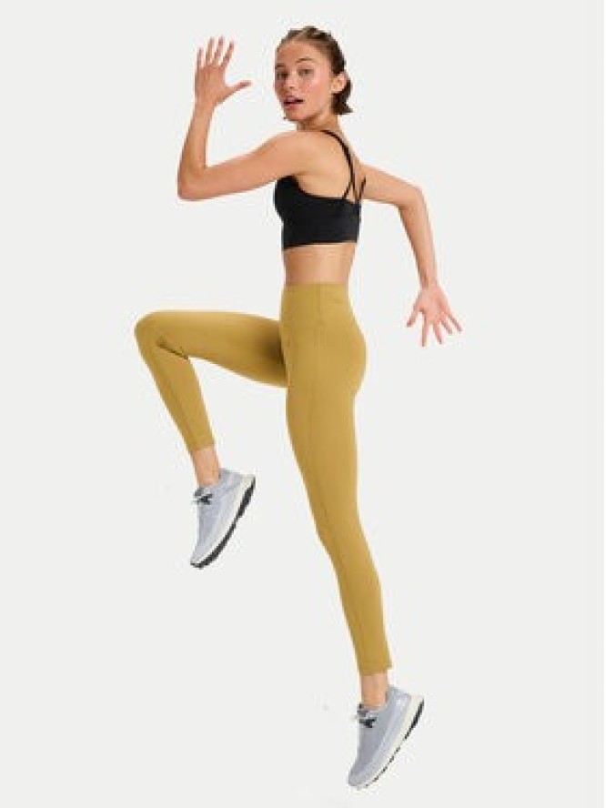 Roxy Legginsy Heart Into It Ankle ERJNP03690 Zielony Slim Fit