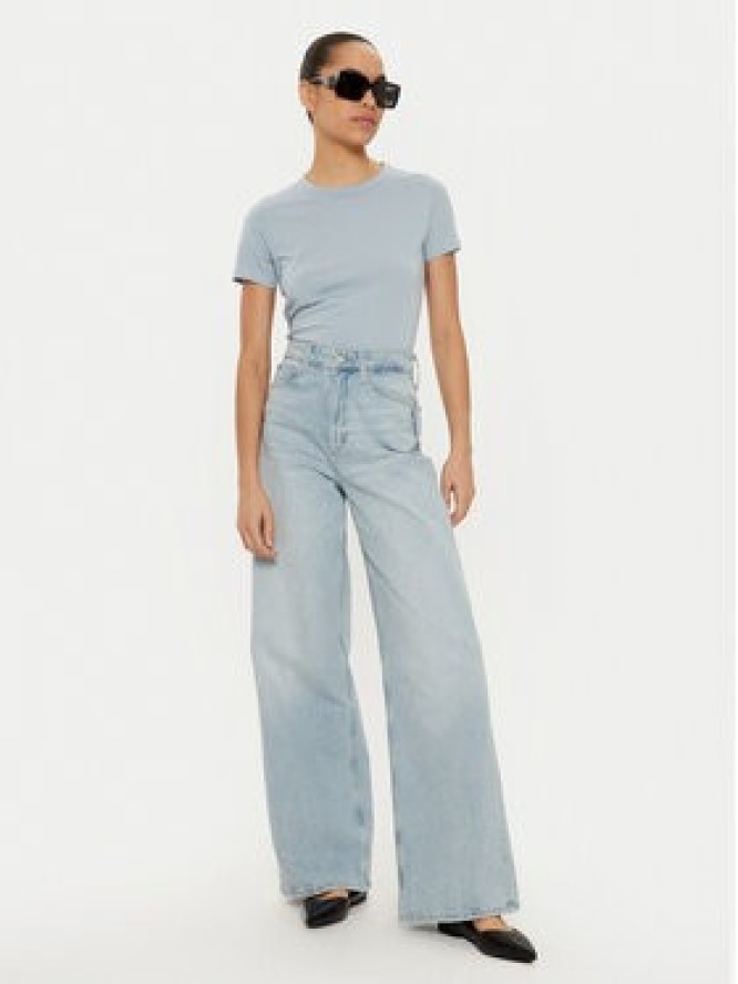 BOSS T-Shirt C_Elogo 50535322 Niebieski Regular Fit