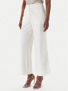 BOSS Spodnie materiałowe C_Tahilone1 50561636 Beżowy Wide Leg