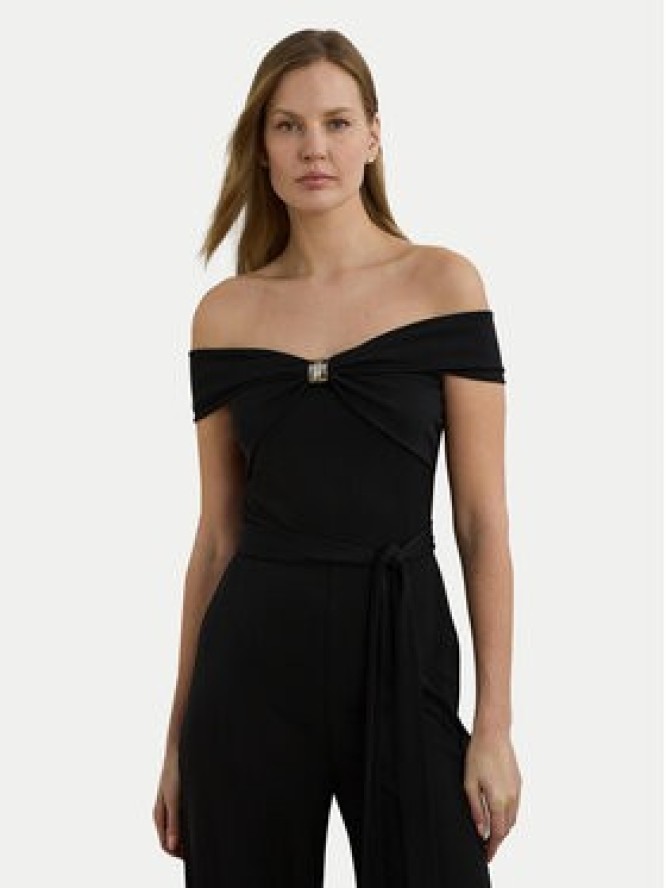 LAUREN RALPH LAUREN Kombinezon 200971129001 Czarny Wide Leg