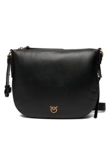 PINKO Torebka Hobo Zip Around Classic AI 25-26 PLTT 105113 A0QO Czarny
