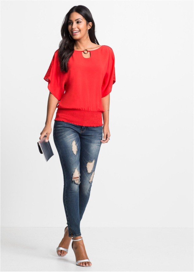 Bluzka z czystej wiskozy