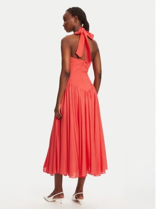 Bardot Sukienka koktajlowa Marabella Halter 59803DB1 Koralowy Regular Fit