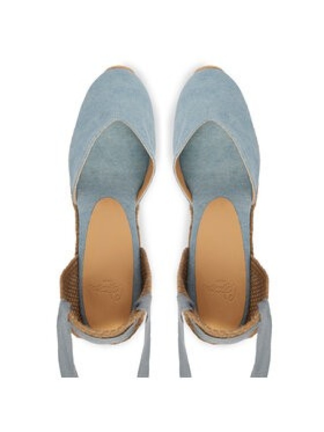 Castañer Espadryle Carina 25341 Niebieski