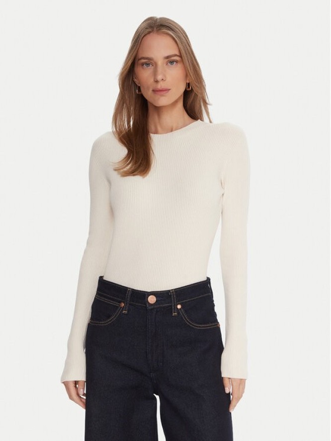 Kontatto Sweter 3M0809C Écru Slim Fit