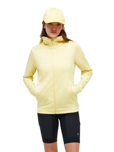 Bluza Peak Performance damska Rider Tech Zip Hood żółta - M