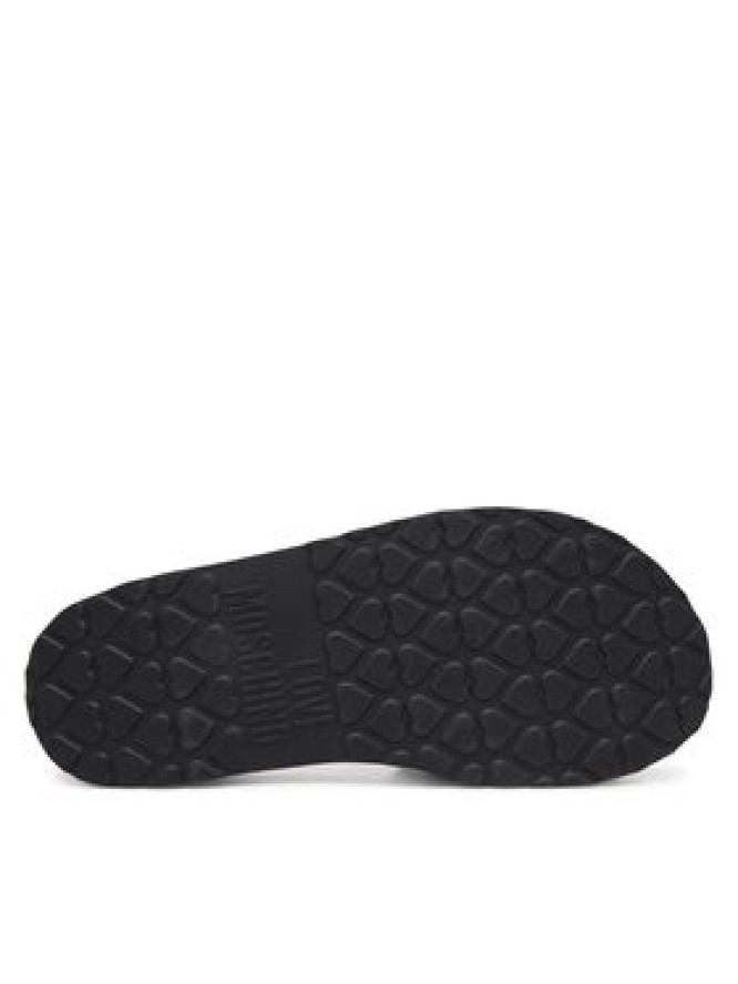 LOVE MOSCHINO Klapki JA28334G0MIX6000 Czarny