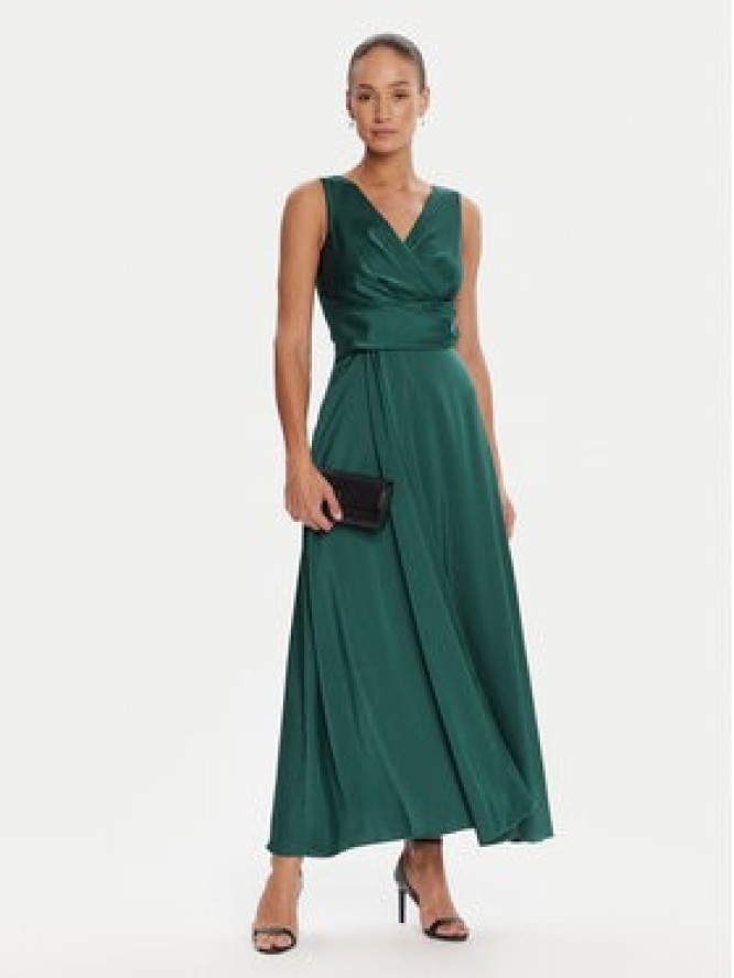 Rinascimento Sukienka wieczorowa CFC0124986003 Zielony Regular Fit