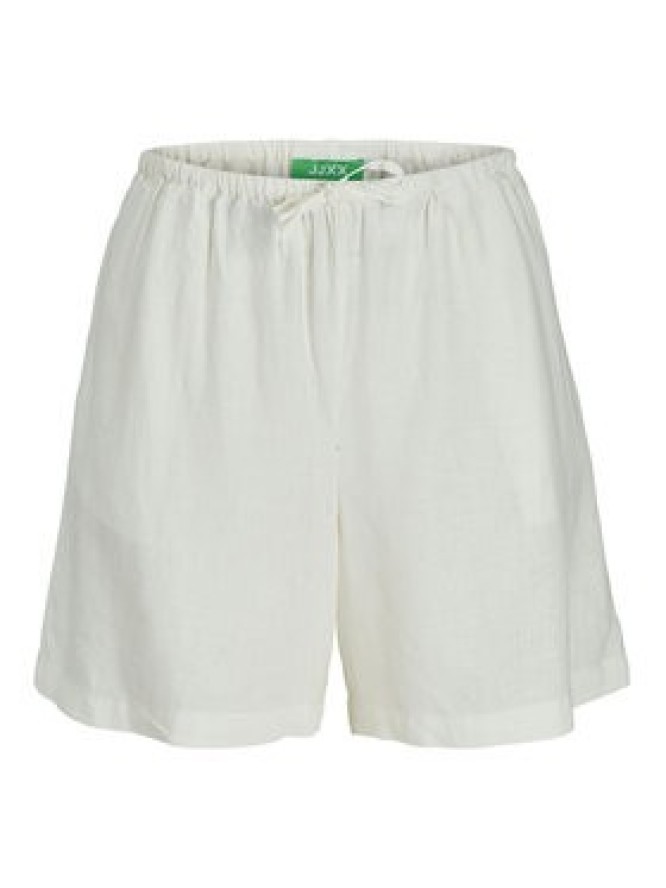 JJXX Szorty materiałowe Breeze 12269727 Biały Relaxed Fit