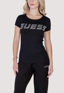 Koszulka crop top Kobieta GUESS ACTIVE KIARA SS