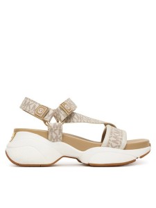MICHAEL Michael Kors Sandały Bowie Sandal 43S6BWFA1B Kremowy