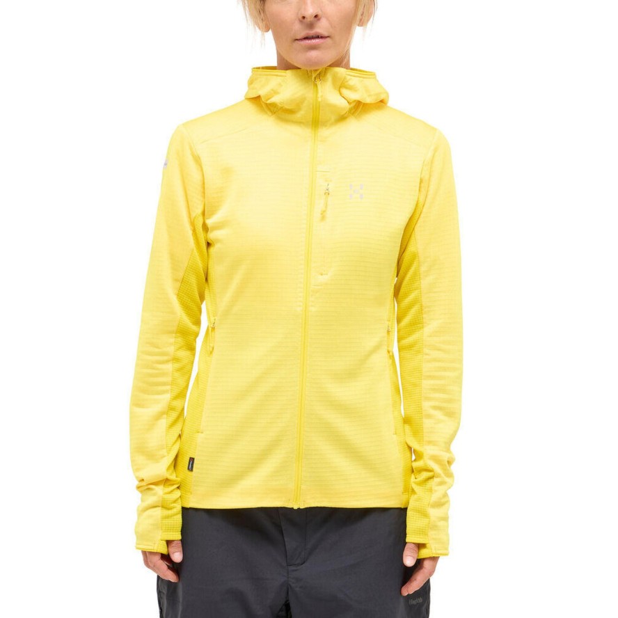 Damska Bluza Górska Mid Layer Lekka z Kapturem L.I.M Mid Fast II