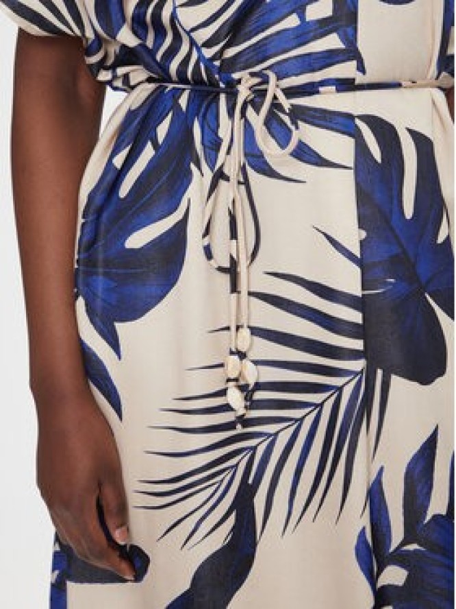 Vero Moda Sukienka letnia Vina 10327430 Beżowy Relaxed Fit