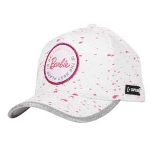Damska Czapka Z Daszkiem Z Logo Barbie