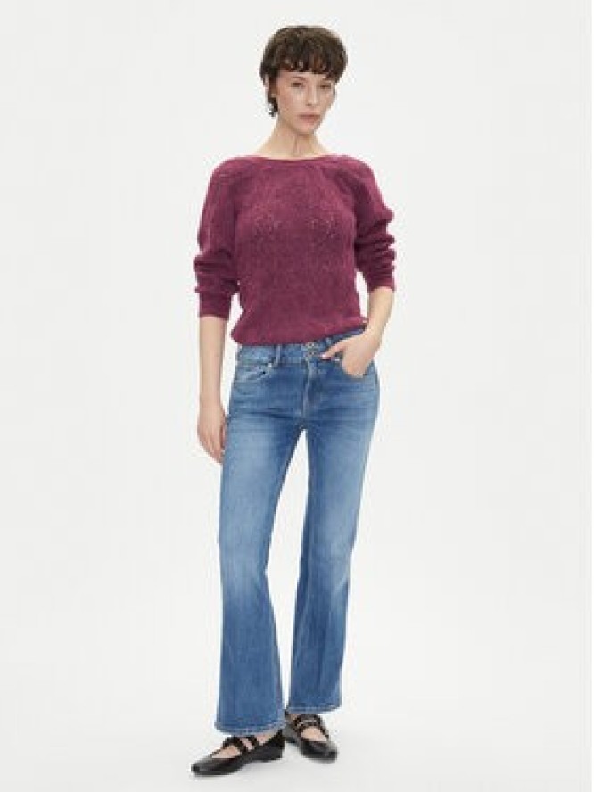 Pepe Jeans Sweter Nova PL702239 Różowy Regular Fit