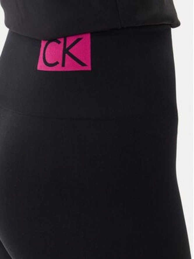 Calvin Klein Legginsy 701233681 Czarny Slim Fit