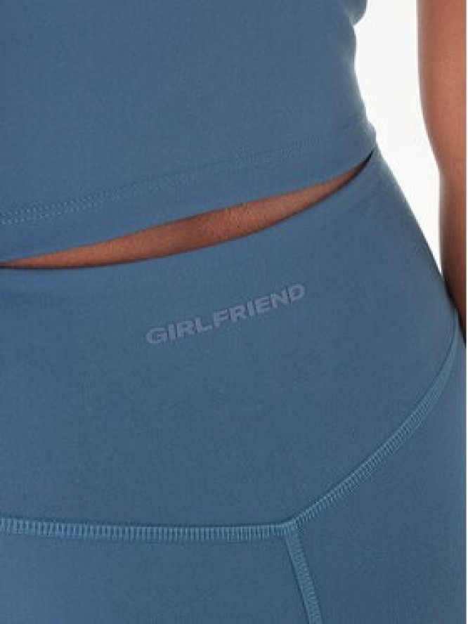 Girlfriend Collective Legginsy Compressive 4008 Granatowy Slim Fit