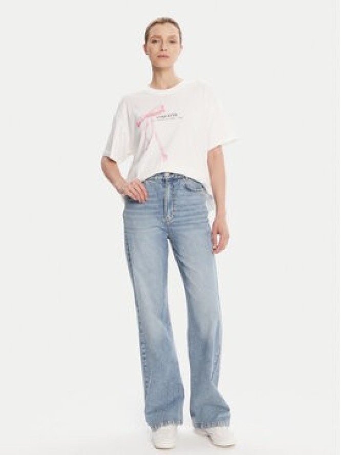 ONLY T-Shirt Vivvi 15346761 Biały Regular Fit