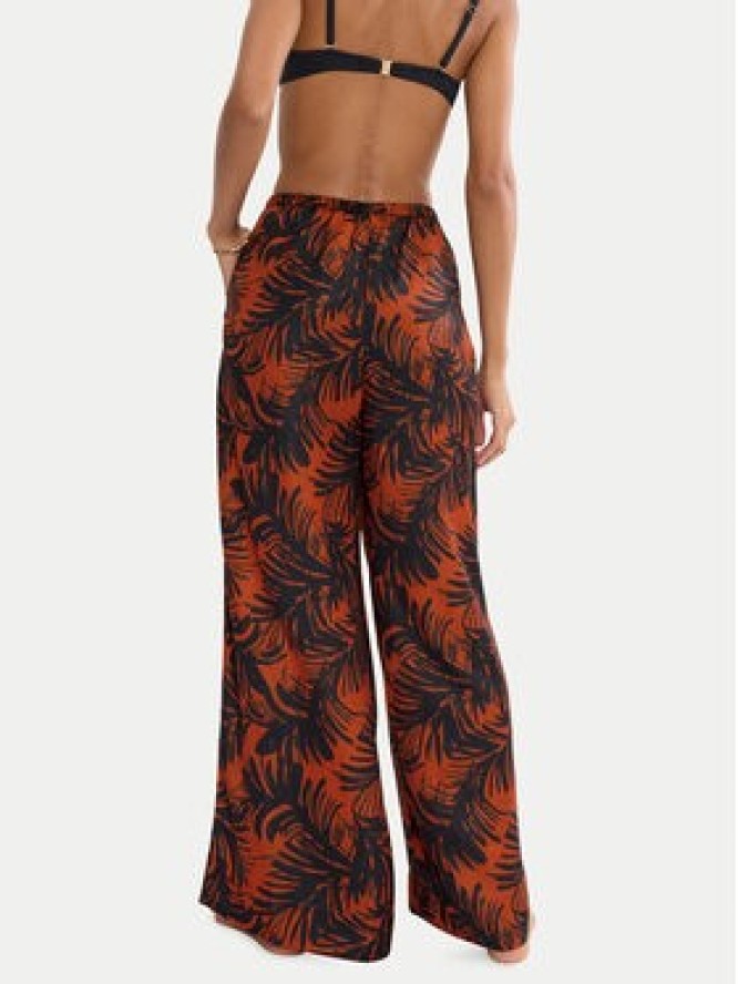 Triumph Spodnie materiałowe Summer 10227246 Brązowy Wide Leg